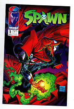 Spawn #1 - 1st Al Simmons - w/poster - 1992 - NM picture