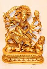 Brass Mahishasura Mardani Maa Durga Statue Maa Chandi Maa Kali maheshasur Large  picture
