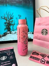 New Blackpink x Starbucks Stainless Steel Vacuum Cup Thermos with Gift Box 20oz picture