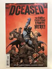 DCEASED #1 (2019) DC Comics  High Grade Comic Book 2nd Print Batman picture
