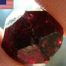 100% Red Natural Garnet Crystal Gemstone Rough Stone Mineral Specimen Healing 1x picture