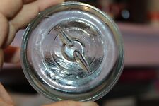 Antique, 3 1/4'', Baby Blue, Reg/Small Mouth, Bail, Mason Jar Lid, Item Z-287 picture