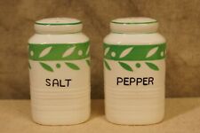 Vintage Ceramic Made in Japan Salt N Pepper Shakers Nice Big  picture