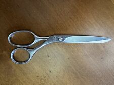 Vintage Sears 7.25 Inch Chrome Plated Slogan W Germany 2033 Tailors Scissors  picture