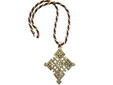 Intricately Crafted Ethiopian Orthodox Cross Pendant.  Ethiopian Cross pendant. picture