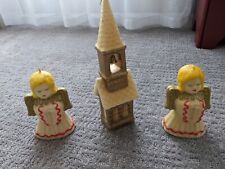 Vintage Christmas Candle Trio picture