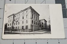 Vintage Postcard - 1900 Un-Posted High School Building East Boston Mass MA picture