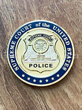 E87 Supreme Court of The United States Police Challenge Coin picture