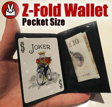 SMALL Z FOLD SWAP WALLET SWITCH VANISH CARD MONEY HIMBER CHANGE MIND MAGIC TRICK picture