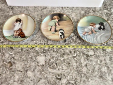 3 Hamilton Collection Limited Edition Plates from  A Child's Best Friend Series picture