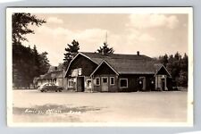 Emily MN-Minnesota RPPC Auto Garage Mobilgas Station Real Photo Vintage Postcard picture