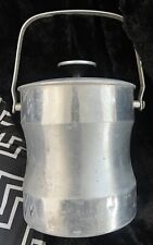 vintage MCM aluminum ice bucket picture