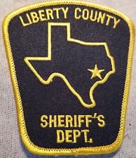 TX Liberty County Texas Sheriff Patch picture