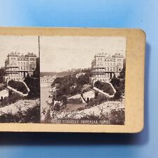 Torquay Stereoview 3D C1895 The Grand Victorian Imperial Hotel Devon picture
