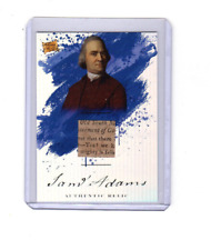 2023 Pieces of the Past 7 Year Series 2 Samuel Adams Authentic Relic picture