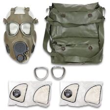 New Czech Military M10 NBC Full Face Gas Mask w/Drinking Tube, Bag, Spare Filter picture