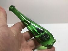 Fancy Antique Emerald Green Perfume / Scent Bottle. picture