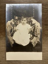 c1908 - Baby Alberta - Antique Real Photo Postcard RPPC picture
