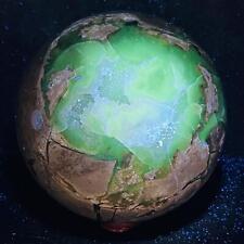 Natural Rare Volcanic Agate Crystal Sphere Healing 5020G (UV Reactive crystal) picture