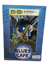 M&M'S Dispenser Limited Edition Collector Series Blues Cafe by M & M Blue MM picture