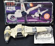 Kenner Vintage STAR WARS ROTJ Return of the Jedi B-WIng Fighter +Box Inst *READ* picture
