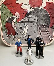 TINTIN Large Metal Box With Figures picture