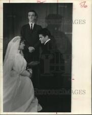 1962 Press Photo Actors Perform in Playhouse Theater's 