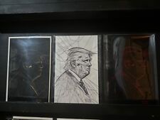 Covid #1, white, red NM Kyle Willis Donald Trump Amazing Sycophant Edition picture