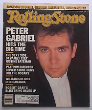Rolling Stone Magazine Cover Only (  Peter Gabriel ) January 29, 1987 picture