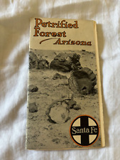 1911 Santa Fe Petrified Forest Arizona Train Guide picture