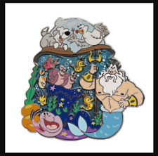 🐚 The Little Mermaid Supporting Cast Family Disney Pin King Triton Max Scuttle picture