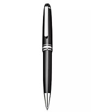 New Montblanc Meisterstuck Platinum  Black Classique  Ballpoint Pen Curated Gift picture
