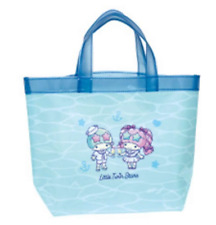 Sanrio Night Pool Official Happy Kuji Little Twin Stars Tote Bag 29cm picture