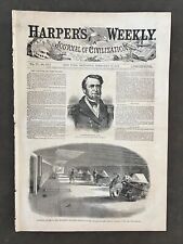 HARPERS WEEKLY Feb 22 1862 ATTACK ON FORT HENRY PRISONERS CIVIL WAR ORIGINAL picture