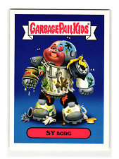 Sy Borg 2016 Topps Garbage Pail Kids Teen Titans Go Parody Sticker Card 7a picture