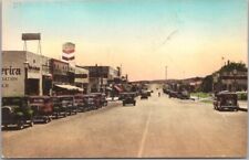 c1930s BARSTOW, California Hand-Colored Postcard 