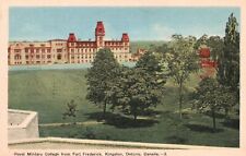 Vintage Postcard 1920's Royal Military College Fort Frederick Kingston Ontario picture