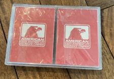 Vintage American Equity Investment Playing Cards New Sealed Double Deck Case picture