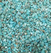 Turquoise Gemstone Chips Nugget No Hole Undrilled For Bottles Jewelry Gem Blue M picture
