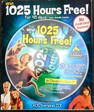 SCOOBY-DOO America Online Collectible / Install Disc, Vintage AOL CD v7.0 picture