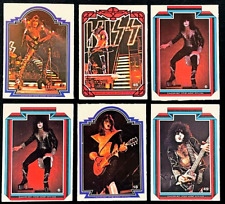 KISS 1978 Aucoin Trading Card LOT OF 6 CARDS Rock-N-Roll Music Collectible ROCK picture