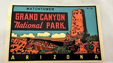 Vintage Grand Canyon national Park watchtower automobile decal Arizona Sticker picture