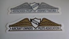 2 AOPA Aircraft Owners Pilots Association Decal / Sticker 8