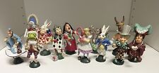 12 Pewter pieces of Alice in Wonderland -- the Hamilton Collection RARE picture
