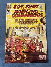 Sgt Fury and His Howling Commandos #16 1965 Marvel Comic Book Kirby VG/FN picture