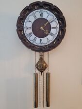 Rare vintage mid-century otto junghans zodiac wall clock. Working Cond.  picture