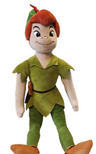 Disney Store 20” Peter Pan W/Hat Plush Doll Stuffed/The Disney Store picture