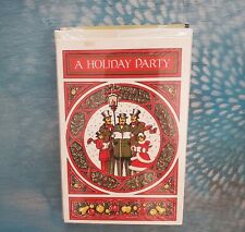 NOS Vintage Sealed Christmas Party Invitations Invite Cards 1960s 1970s Retro picture