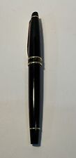 Vintage Waterman Expert II Ballpoint Pen Black w/ Gold Trim picture