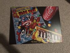 Captain America And Ironman Signed Photorealism Doug Bloodworth 16/160 picture